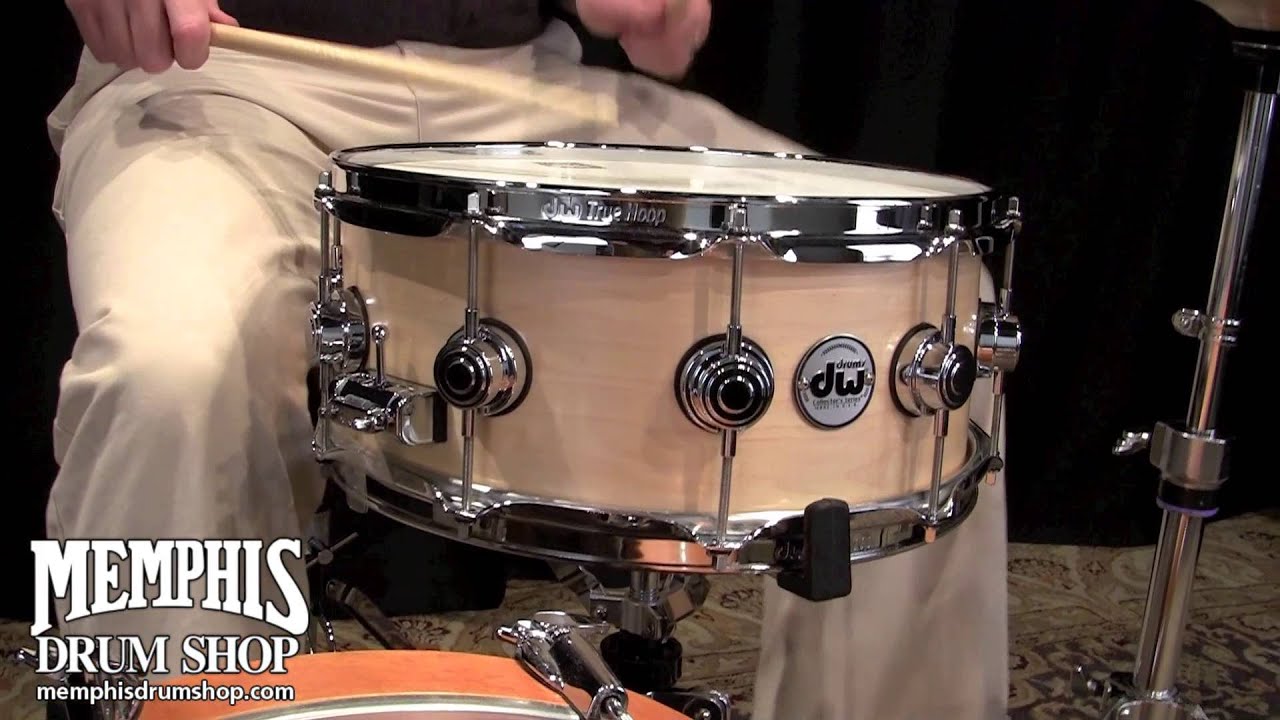 DW 14x6 Collector's Series Maple Snare Drum with MAG Throw Off