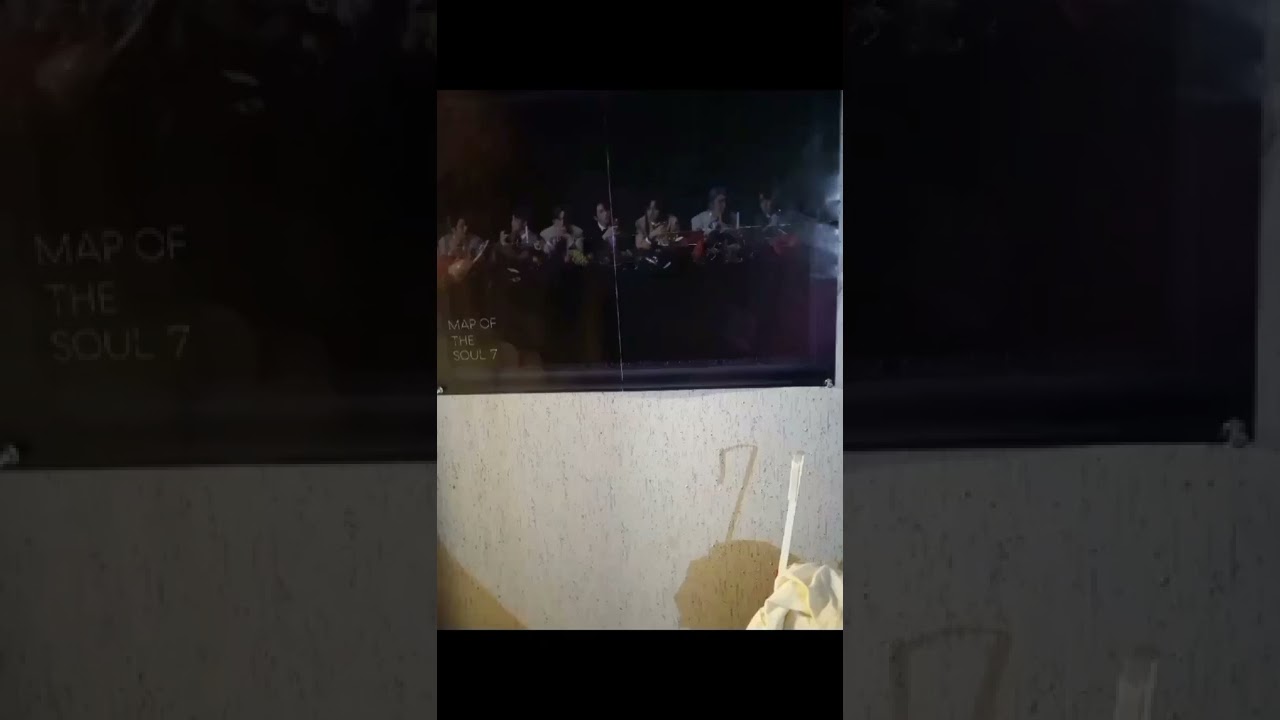 I put my other new BTS poster on my wall!🙂💙🖤🥑🍇👨‍💼👨‍💼👨‍💼👨‍💼👨‍💼👨‍💼👨‍💼