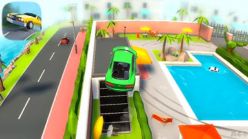 Reckless Getaway 2 - All Levels Gameplay (Stage 8) iOS / Android Police Car Vs Audi A4