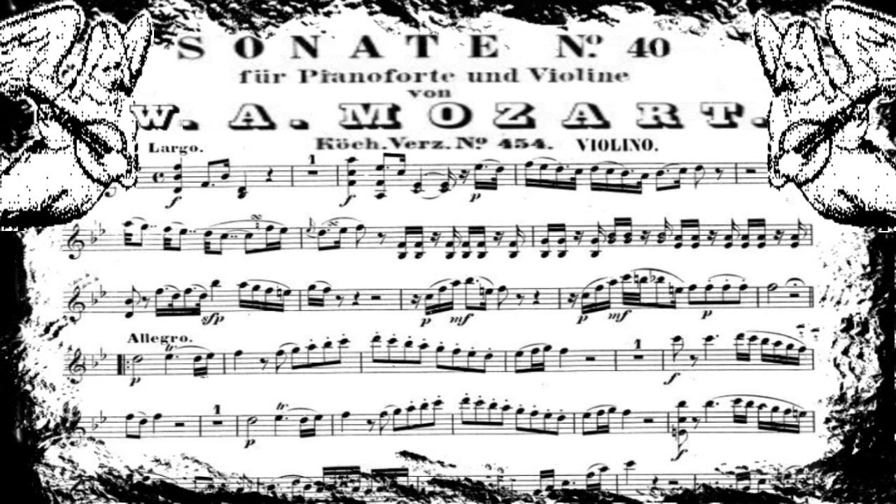Соната 40 Моцарт. Моцарт Соната соль мажор. Моцарт соната для скрипки и фортепиано