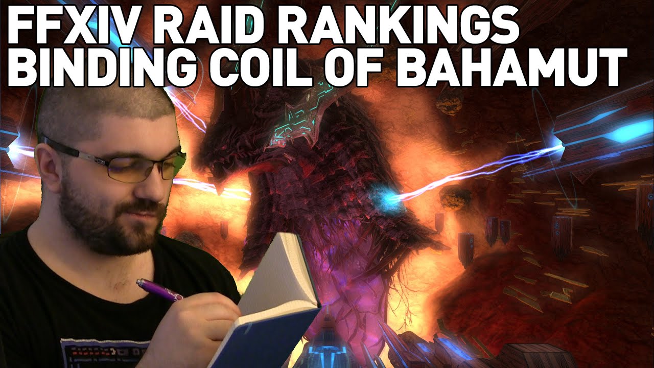 FFXIV Raid History & Rankings The Binding Coil of Bahamut YouTube