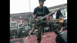 khasarath live at bandung death fest 6.