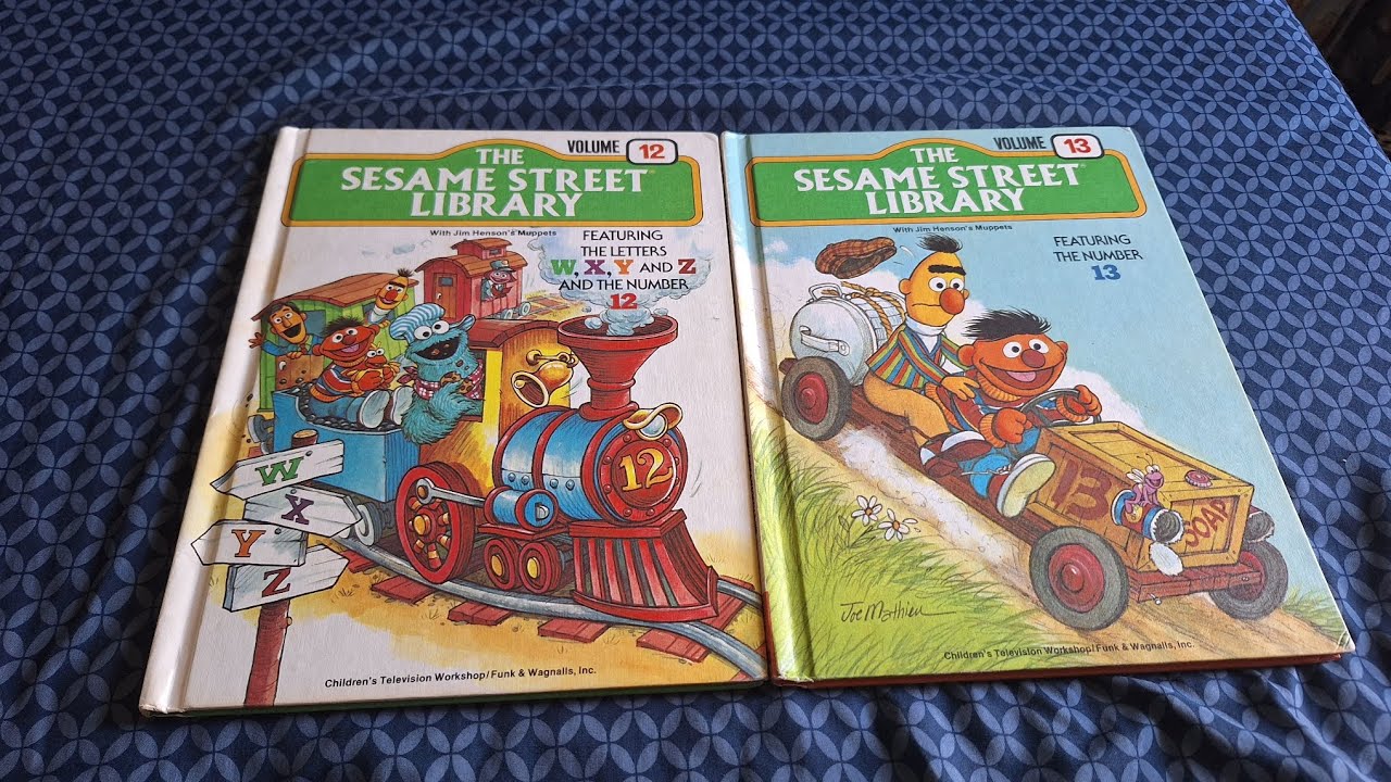 Sesame Street Vol 12 & 13 Readalong - YouTube