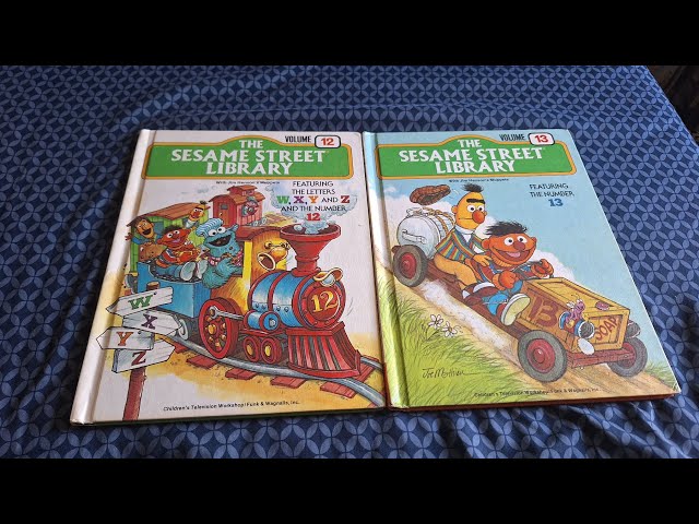 ムータンThe Sesame Street Library12巻まとめ Sesame Street Vol 12 & 13 Readalong - YouTube