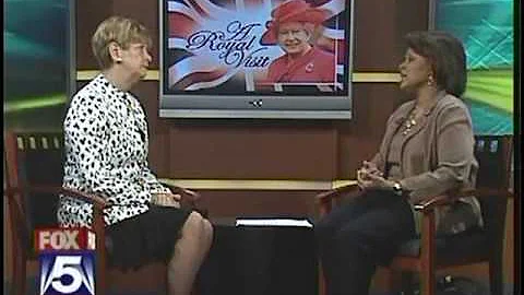 Fox 5 Queen"s visit interview - Michele Pollard Pa...