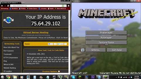 Tutorial: How To Set Up A Minecraft Server [1.4.7]. (Including Port Forwarding)