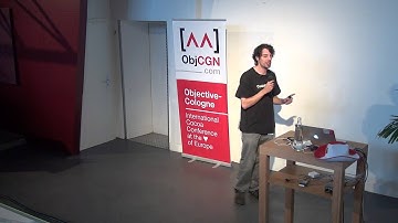 Objective-Cologne 2012: Nicolas Zinovieff Video: Man, it