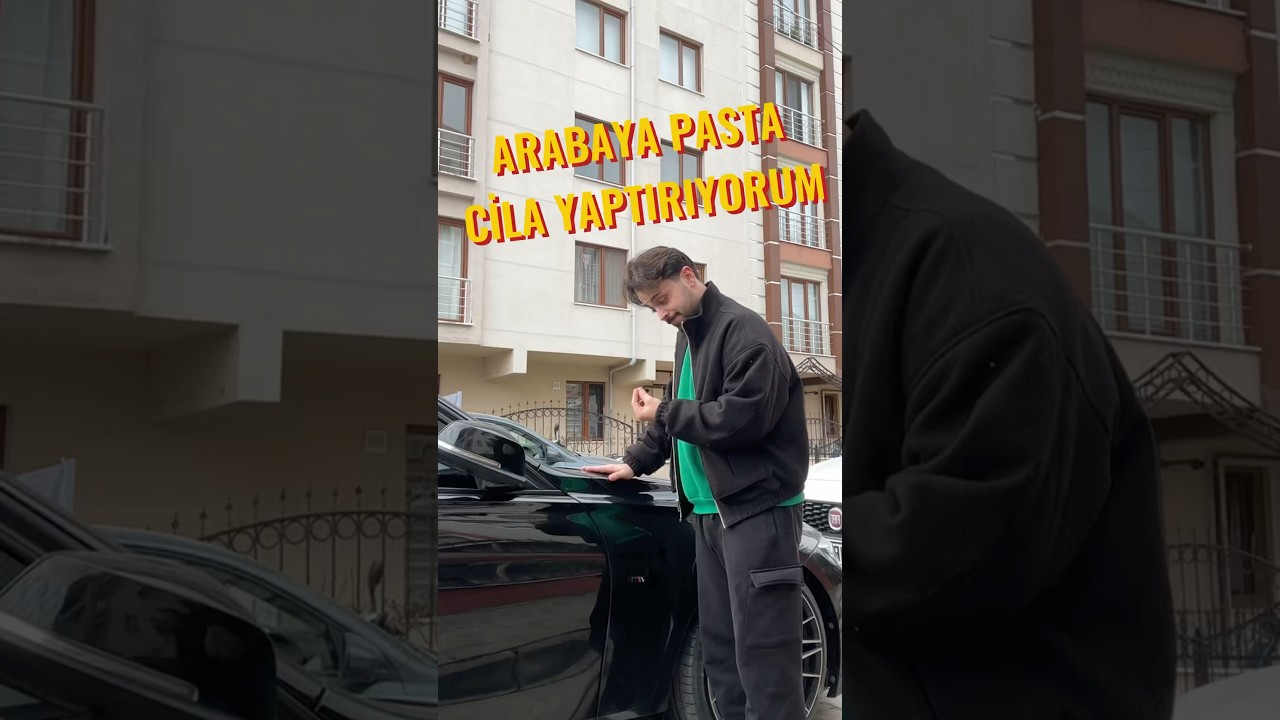 arabaya pasta cila yaptırıyorum