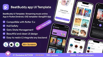 Flutter BeatBuddy music app