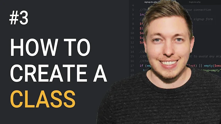 3: Create Classes In OOP PHP | PHP Classes | Object Oriented PHP Tutorial For Beginners | mmtuts