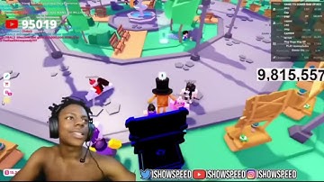 IShowSpeed thinks he gets donated 101 BILLION ROBUX