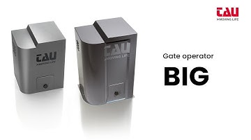 TAU | BIG series sliding gate operator for industrial use