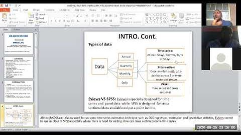 Data Analysis with EViews part 1