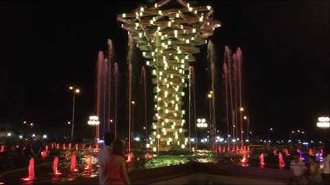 Video nhạc nước vòng xoay Phú Cường - phun nước nghệ thuật - Nhạc nước Đông Dương