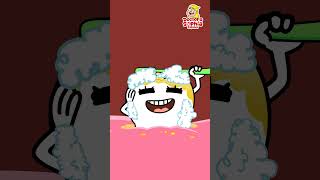 Kids Learn Brush Your Teeth | Fight With Germ Good Habits | Kids Songs #shorts