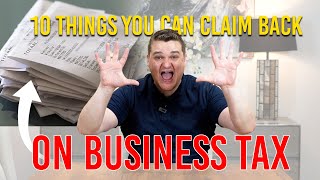 Crazy Things You Can Claim Back As Business Expenses!!