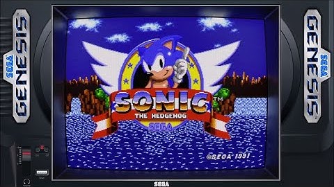 My Genesis bezel using the Mega Bezel Reflection Shader