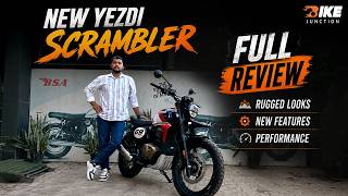 Yezdi Scrambler Full Review - Crazy Exhaust, Killer Looks & Raw Power