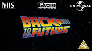 Opening To Back To The Future Uk Vhs 2002