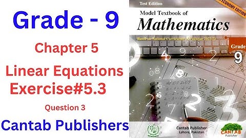 |cantab publishers|class 9 maths|chapter 5 |linear inequalities |exercise 5.3|Q. 3 @mathsolver1117