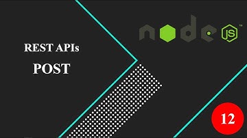 12 REST API - POST | Node JS | #nodejs #nodejstutorial #nodejsdevelopment