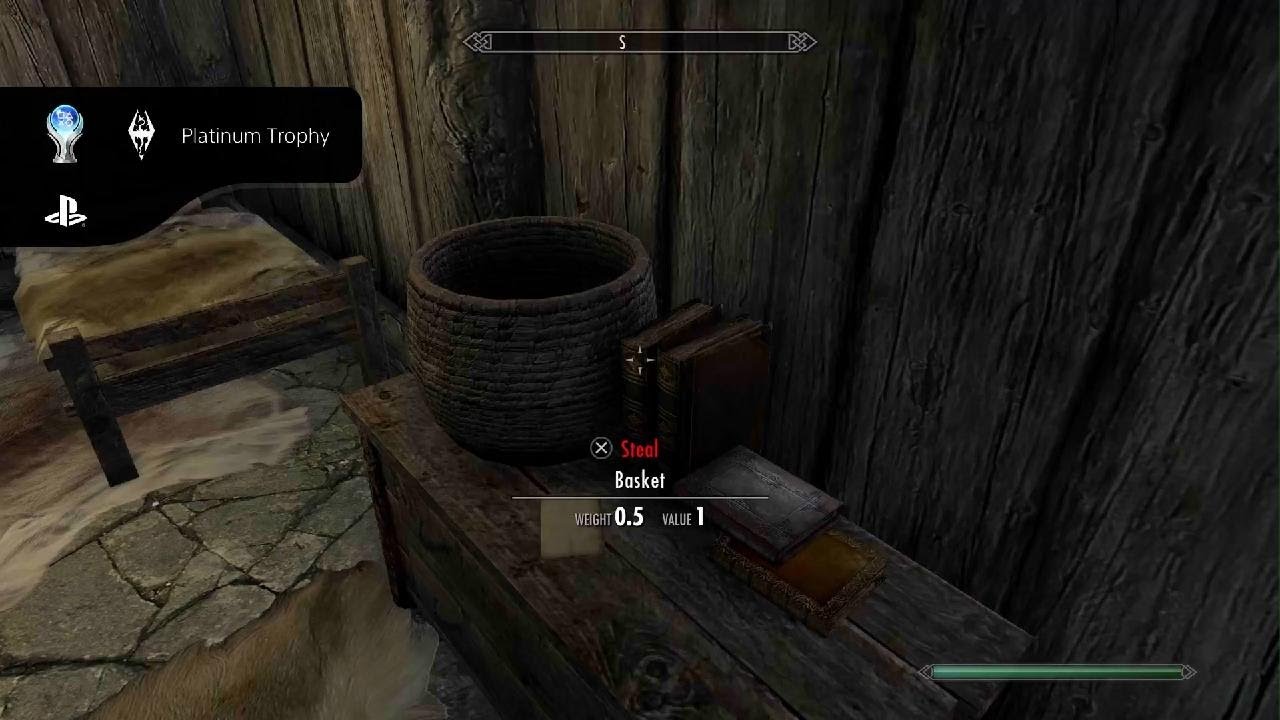 Skyrim Platinum Trophy - YouTube