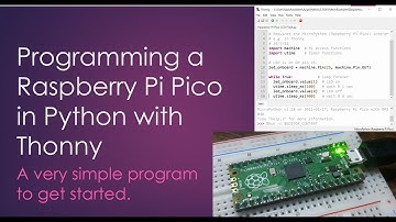Programming a Raspberry Pi Pico in Python with Thonny on Windows 10