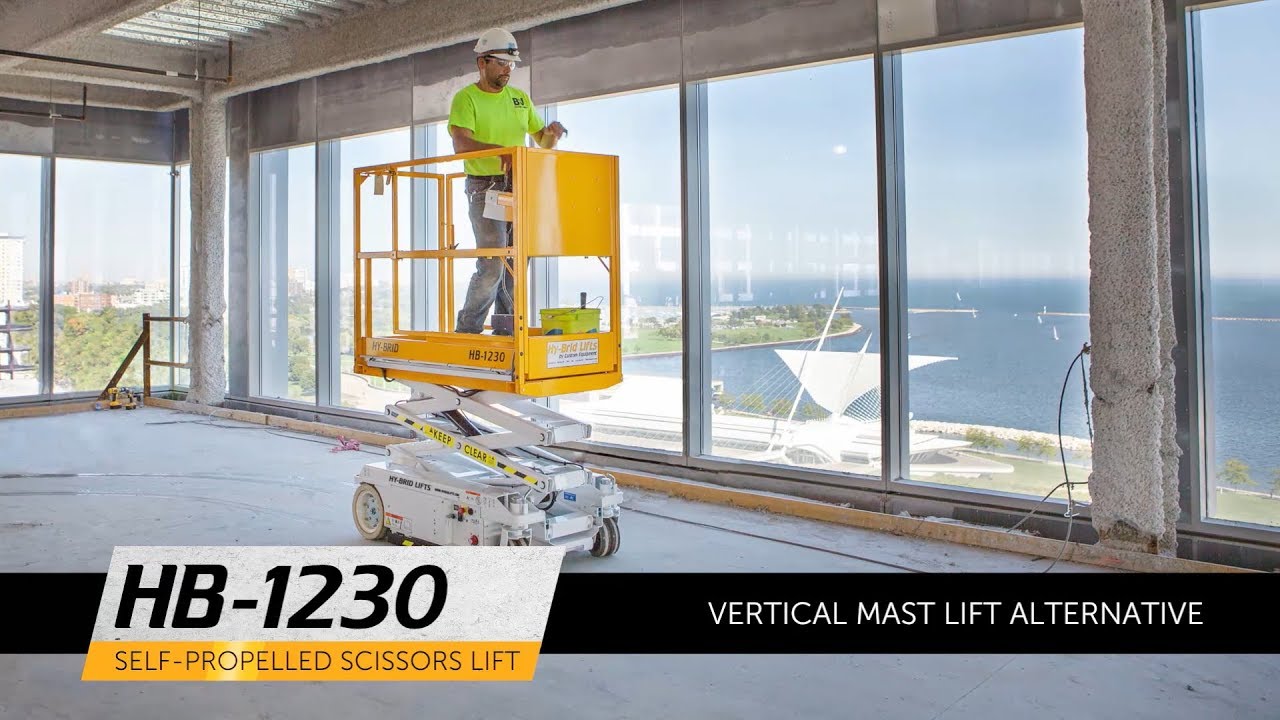 HB-1230 Scissor Lift Overview - YouTube