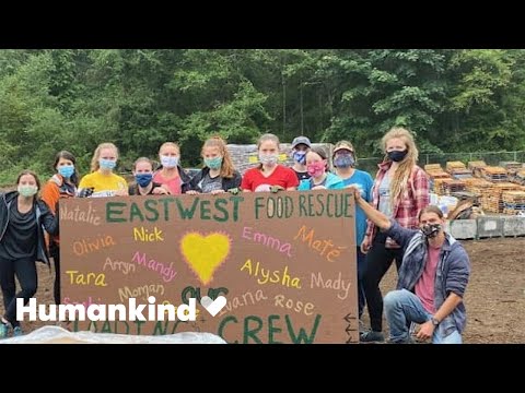 Neighbors rescue food from farms to feed people | Humankind
