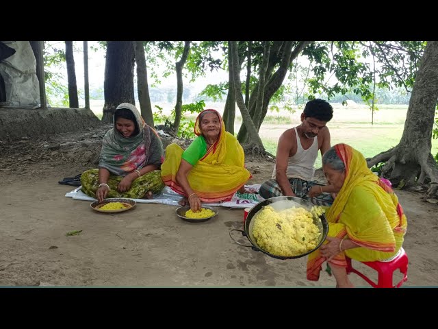 আজ আমার মা রান্না করলো বউ কুদ তার সাথে সীমা করলো হিদল জুড়া village life vlog class=