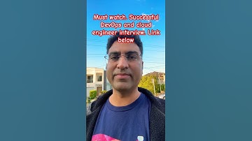 Interview Successful DevOps and cloud engineer interview #devopsengineer #interview #devops #cloud