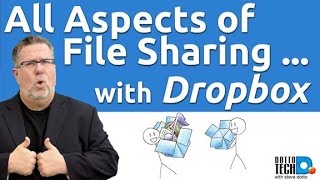 به اشتراک گذاری فایل Dropbox - آنچه باید بدانید!