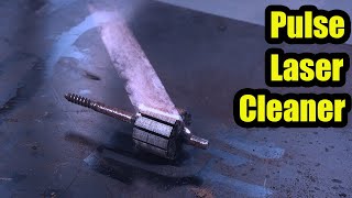 300W Pulse Laser Cleaning Machine Best Automative Parts Restore Business Cleaning Tool System