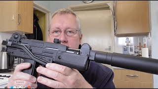 UMAREX (BREAK BARREL) MINI UZI  UNBOXING REVIEW  18/09/2022