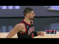 &quot;Nikola Vucevic scores first bucket with Bulls&quot;. Chicago Bulls vs San Antonio Spurs.