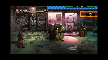 Streets of Rage 4 - Unused enemies (Tora and Tatsu)