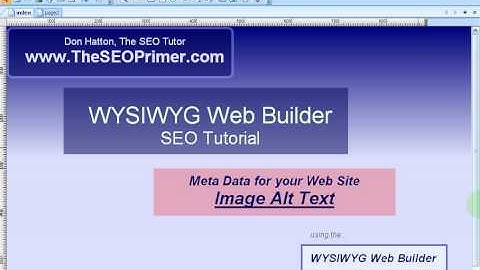SEO Tutorial on Image Alt Text