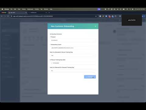 Inside Forms - Onboarding Demo