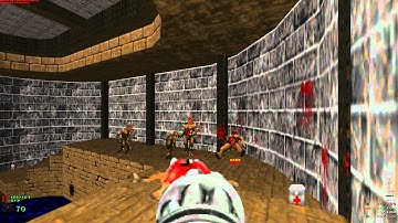 Doom 2 Plutonia Revisited - prcp.zip - MAP09 Ruined Kingdom - UVMAX 100% Secrets - 1080p 60fps