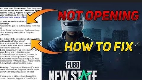 how can we fix pubg  new State opening problem easily | Mk14 nub
