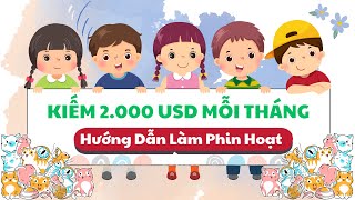 Bài 4: Hướng Dẫn Dựng Phim Hoạt Hình Bằng Canva Kiếm Thu Nhập Khủng | Bạn Lan