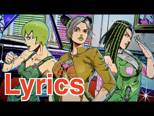 Opening JoJo part 6 Lyrics Full Song 4K 60fps