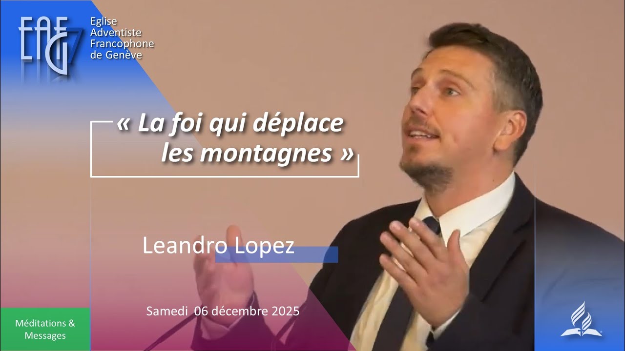 La foi qui déplace les montagnes | Leandro Lopez
