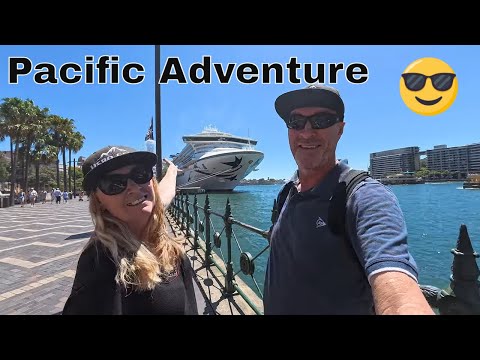 Boarding Pacific Adventure - Tasmania Cruise December 2024