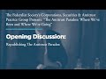 Opening Discussion: Republishing The Antitrust Paradox [Antitrust Paradox Conference]