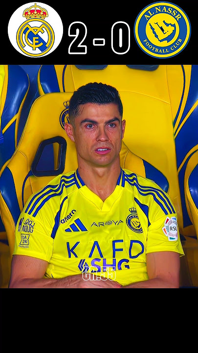 Real Madrid vs Al-nassr 🤯💥 Ronaldo come back 🥶 #football #ronaldo #shorts