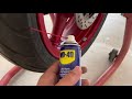 How to Clean Your Motorcycle Wheels