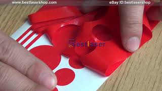 Redsail cutting plotter working video