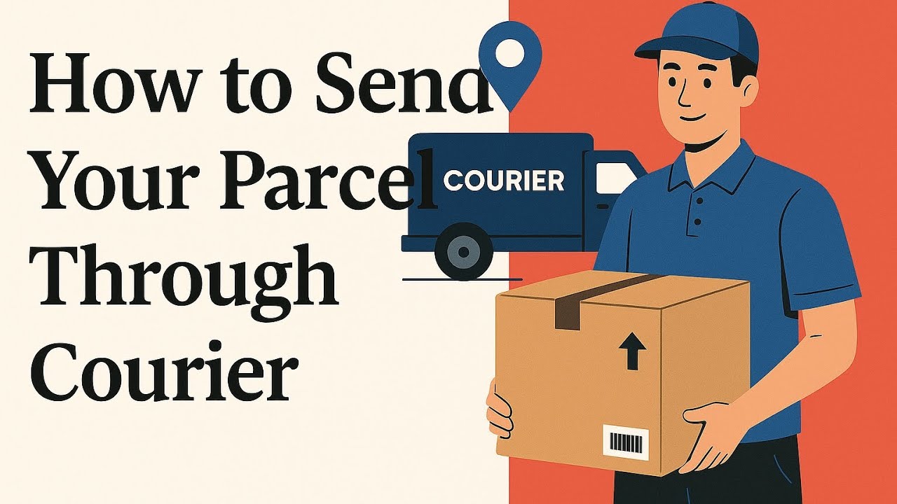 Parcel Send How To Send Your Parcel Through Courier || Like amazon Ekart Delivery ...