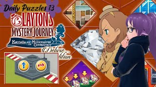 [Layton's Mystery Journey] Daily Puzzles 13. All the Right Turns [Kalla Shearwater] screenshot 1